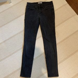 Madewell Skinny Skinny Gray Jeans